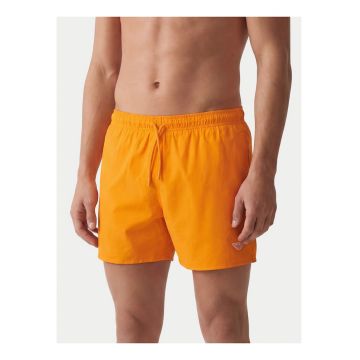 Pantaloni scurti de baie barbati -  poliester - croiala regular fit - Portocaliu