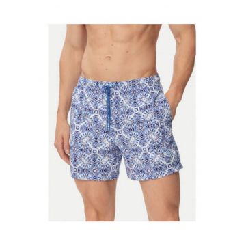 Pantaloni scurti de baie barbati -  poliester reciclat - Multicolor