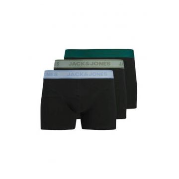 Set boxeri barbati - Jack Jones - negru - bumbac organic