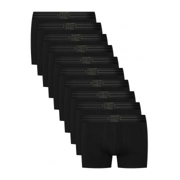 Set boxeri barbati -  negru - bumbac - uni