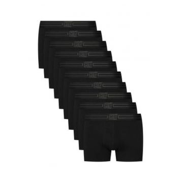 Set boxeri barbati -  negru - bumbac - uni