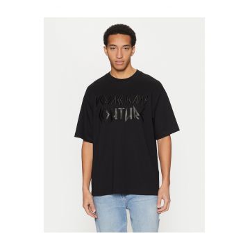 Tricou Barbati -  Bumbac - Negru -