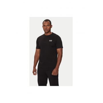 Tricou barbati  Emporio Armani - 8NPT25 PJVPZ - Sintetic - Negru - Negru