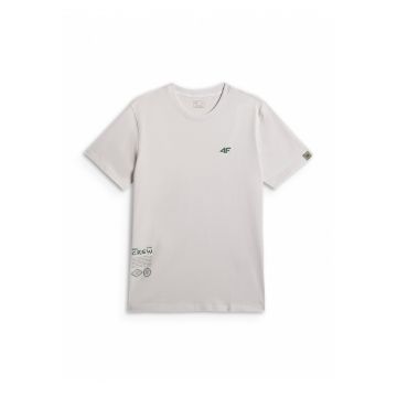 Tricou barbati  regular alb - Alb