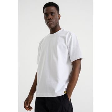 Tricou lejer din bumbac organic - Alb optic