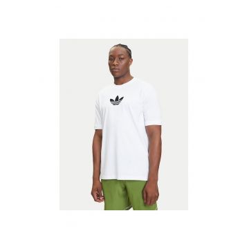 Tricou sport barbati -  lejer - alb - bumbac -
