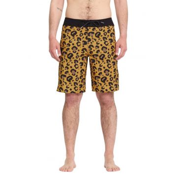 Bermude de baie cu animal print Cheetah