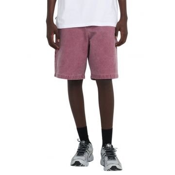 Blugi scurti relaxed fit cu aspect decolorat Nocturne