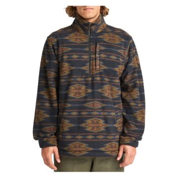 Bluza de trening cu fermoar si imprimeu