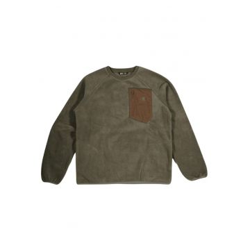 Bluza de trening din fleece cu maneci raglan