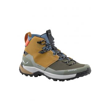 Bocanci trekking barbati  Puez 2 Mid Powertex - Multicolor
