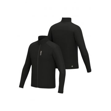 Fleece schi barbati  Grid - Negru