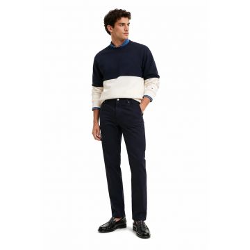 Pantaloni barbati  MW0MW39911 Bleumarin