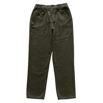 Pantaloni cu croiala lejera si talie elastica