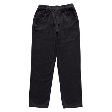 Pantaloni cu talie elastica si croiala lejera