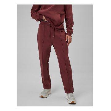 Pantaloni de trening barbati -  bordo - confort - bumbac -