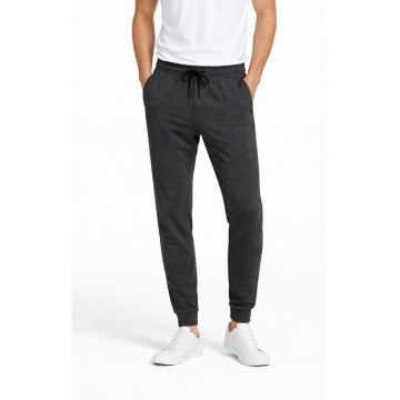 Pantaloni de trening cu croiala conica si snur