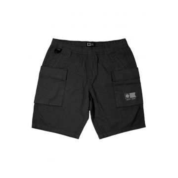 Pantaloni scurti cargo cu talie elastica