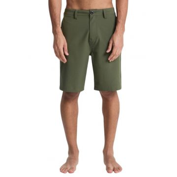 Pantaloni scurti cu talie medie si buzunare