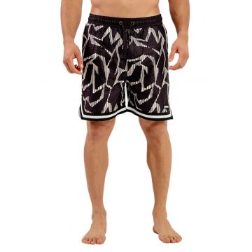 Pantaloni scurti de baie cu imprimeu abstract