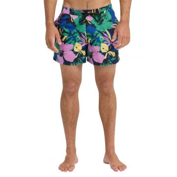 Pantaloni scurti de baie cu model floral Volley Everyday