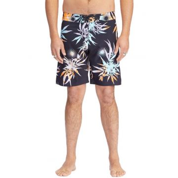 Pantaloni scurti de baie cu model grafic Sundays