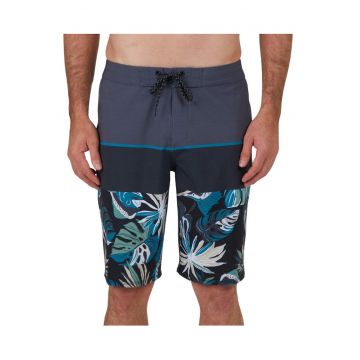 Pantaloni scurti de baie cu model Stacked
