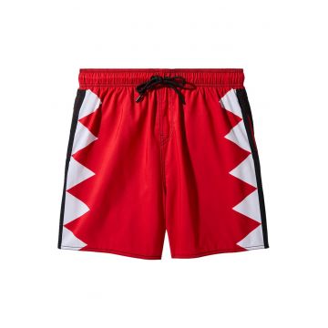 Pantaloni scurti de baie cu snur de ajustare