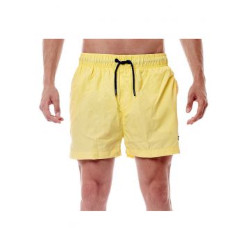 Pantaloni scurti de baie cu snur pentru ajustare Monochrome