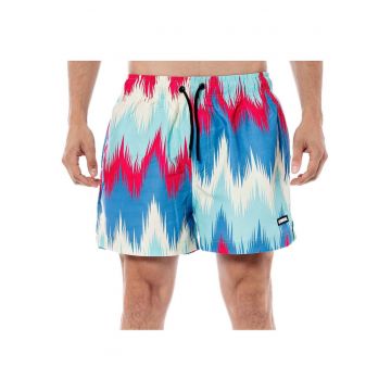 Pantaloni scurti de baie cu talia ajustabila Waves