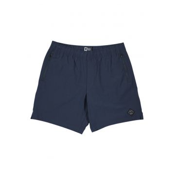 Pantaloni scurti de baie uni - cu talie elastica