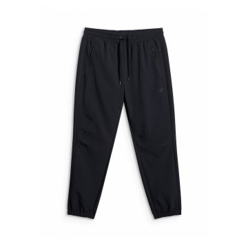 Pantaloni sport barbati -  jogger - negru - bumbac