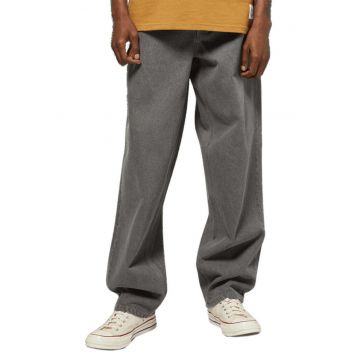 Pantaloni uni cu croiala ampla