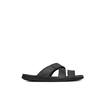 Papuci barbati - Negru
