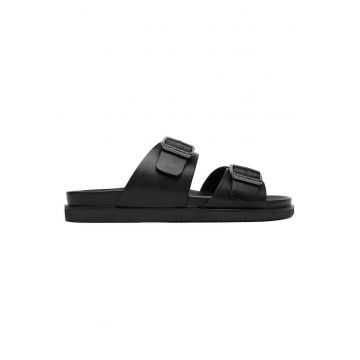 Papuci G-Star Raw - piele naturala - negru - Negru