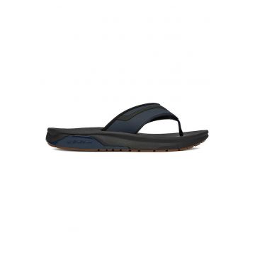 Slapi barbatesti  bleumarin - material sintetic - usori si confortabili