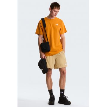 Tricou cu detaliu logo Evolution - Portocaliu