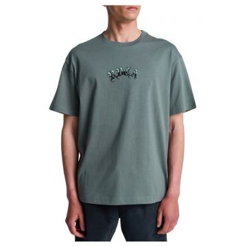 Tricou din bumbac organic cu logo brodat Olde