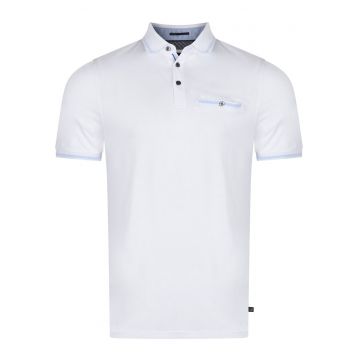 Tricou polo din amestec de modal