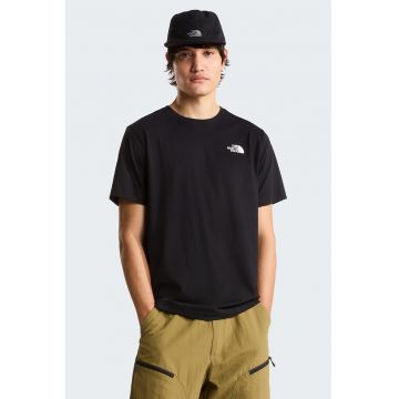 Tricou regular fit cu imprimeu logo pe piept Evolution Box - Alb/Negru
