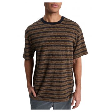 Tricou regular fit din bumbac Okano Jacquard