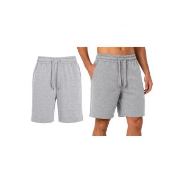 Bermude de trening cu snur ajustabil