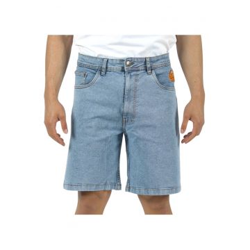 Bermude din denim cu croiala dreapta