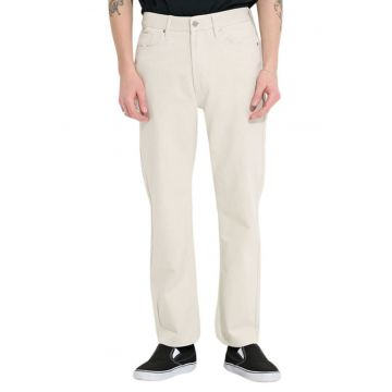 Blugi regular fit cu model uni