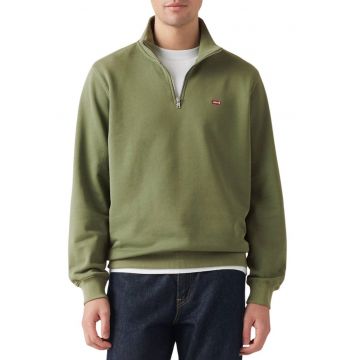 Bluza de trening cu fenta cu fermoar