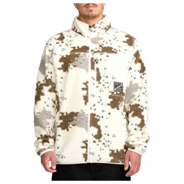 Bluza sport cu model camuflaj stilizat
