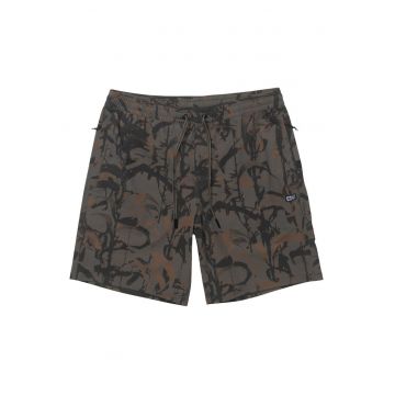 Ewaist Camo Pantaloni scurti de baie cu talie elastica