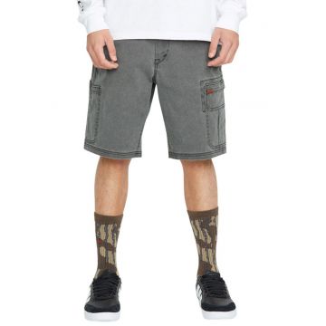 Pantaloni cargo cu aspect decolorat