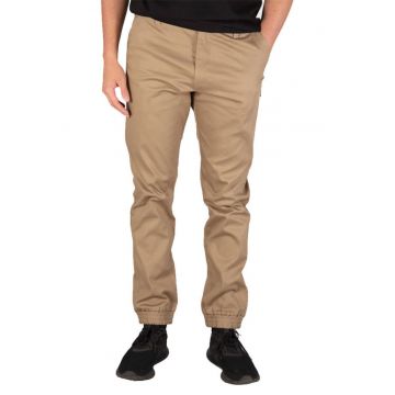 Pantaloni chino cu terminatii elastice