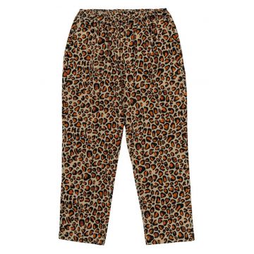 Pantaloni lejeri cu animal print Wild